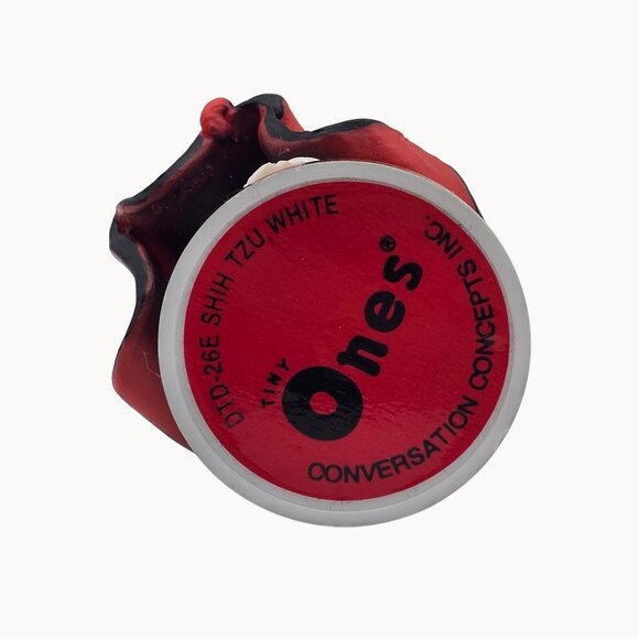 Tiny Ones Shihtzu White (DTD-26E) Little Devil Dog Figure Collectible Keepsake - Picture 4 of 9